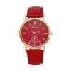 Women Watches Casual Roman Numerals PU Leather