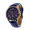 Women Watches Casual Roman Numerals PU Leather