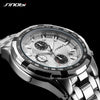 SINOBI Relojes Hombre 2017 Masculino Top Brand Luxury Business Quartz Watch Chronograph Mens Watches Man Waterproof Wristwatch