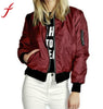 Women Biker Motorcycle Soft Zipper Short Coat Jacket