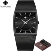 New Waterproof Sport Watches Men's Quartz Steel Wrist Watch