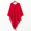 Winter Women Sweater Tassel Knitted Sweater