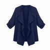 Long Sleeve Loose Plus Coat Cardigan