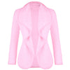 Lambswool Long Sleeve Jacket Coat Womens