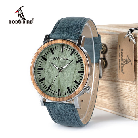 Newest Wooden Metal Watch for Men Brand Design