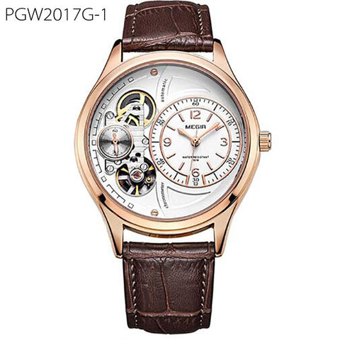 Original Top Brand Luxury Leather Military Watch Clock Men
