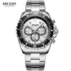 Megir Man's Quartz Wrist Watch with Stainless Steel