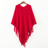 Winter Women Sweater Tassel Knitted Sweater