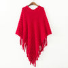 Winter Women Sweater Tassel Knitted Sweater