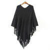 Winter Women Sweater Tassel Knitted Sweater