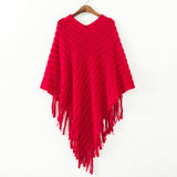 Winter Women Sweater Tassel Knitted Sweater