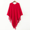 Winter Women Sweater Tassel Knitted Sweater