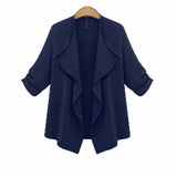 Long Sleeve Loose Plus Coat Cardigan