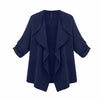 Long Sleeve Loose Plus Coat Cardigan